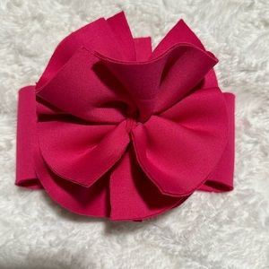 Pink bow